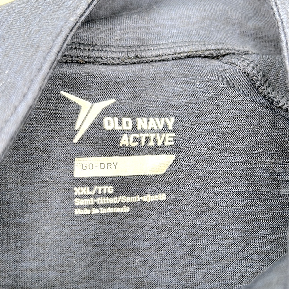 3 Old Navy Active go-dry 1/4 zip pullover Wmns size XXL semi-fitted - Picture 7 of 8